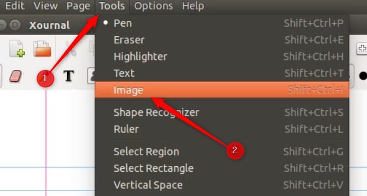 Sign a PDF using Xournal on Linux