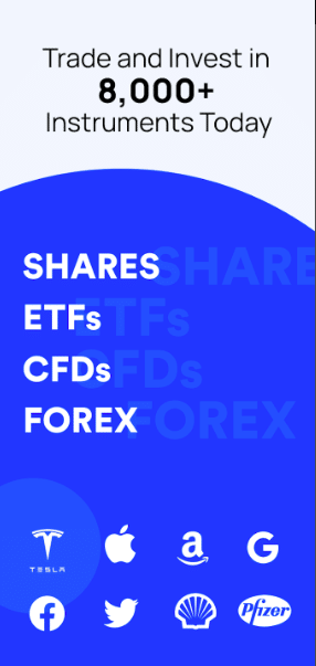 Admirals shares on app