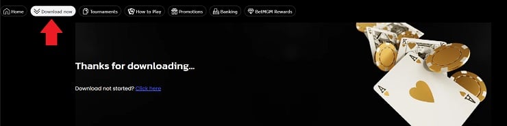 BetMGM Online Poker Client Download