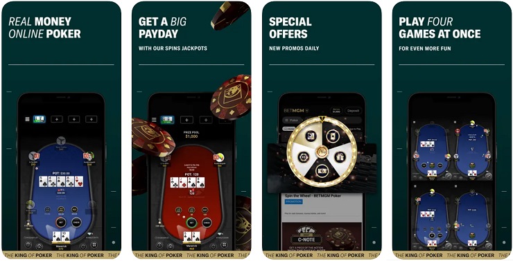 BetMGM Poker Mobile Cash Games App