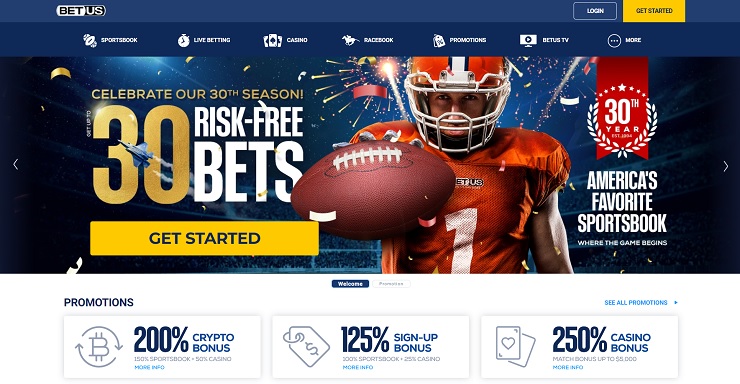 BetUS Sports - Best PA Sports Betting Bonuses