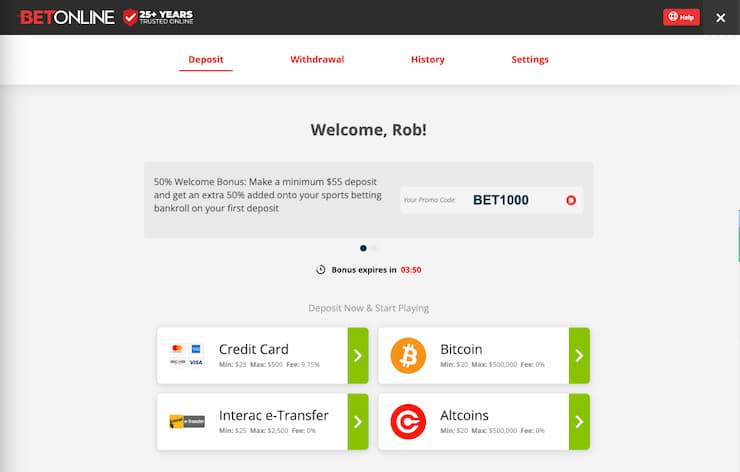 Make Deposit