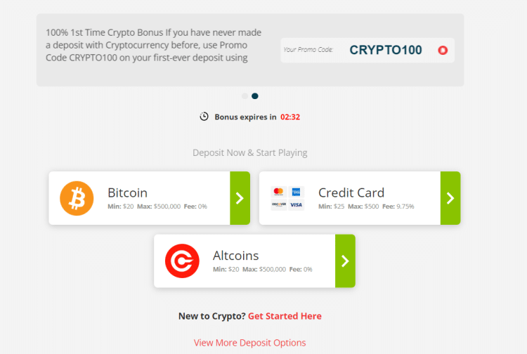 Cashier screen with bonus promo
