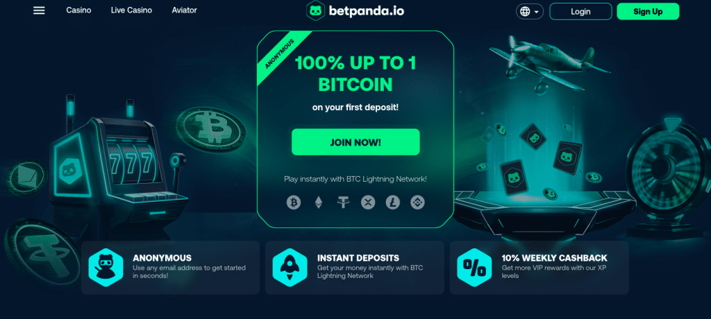 Betpanda.io home