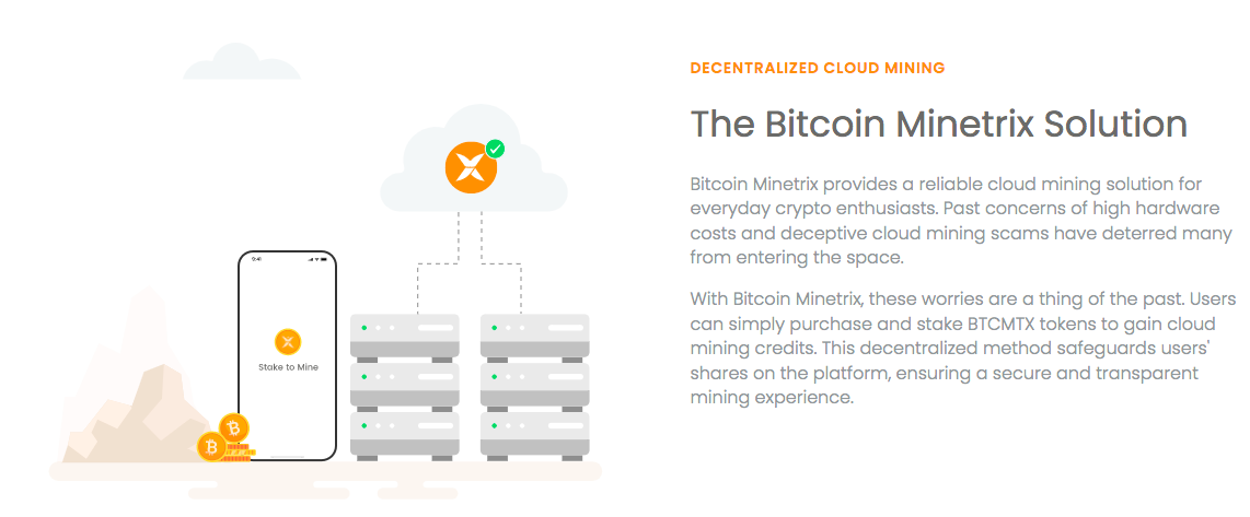Bitcoin Minetrix cloud mining