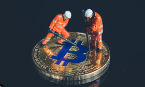 Bitcoin Mining Stock Image