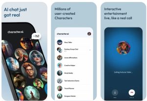Charater AI life-like chatbot