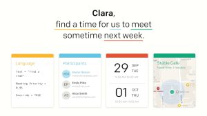 Clara AI virtual assistant