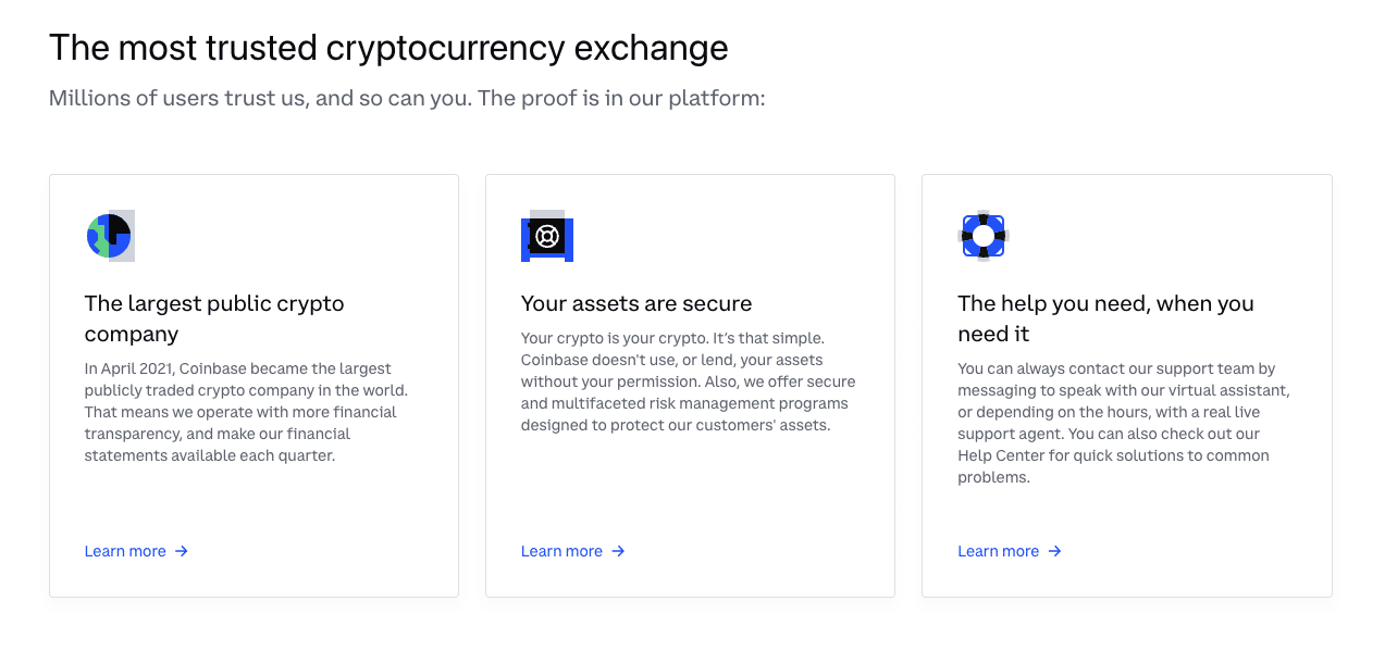 Coinbase investing