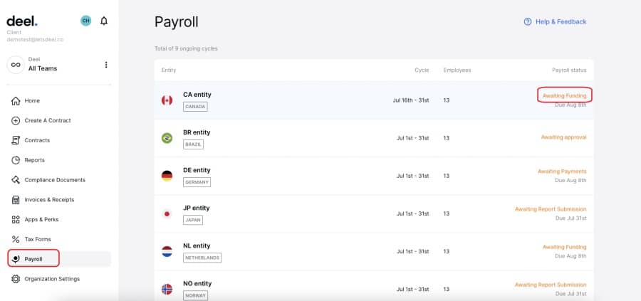 Deel-payroll