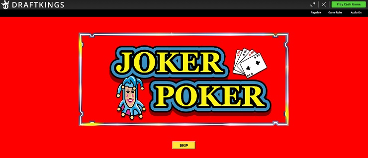 DraftKings Joker Poker