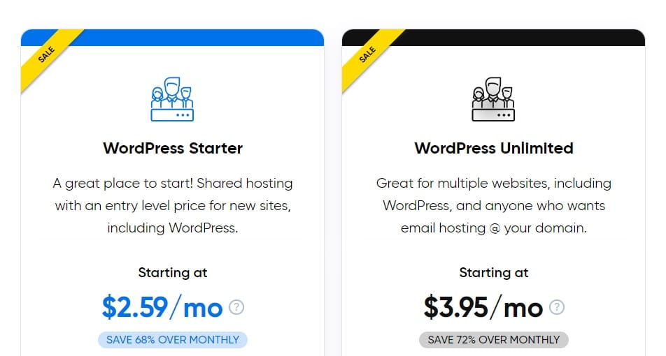 DreamHost Pricing