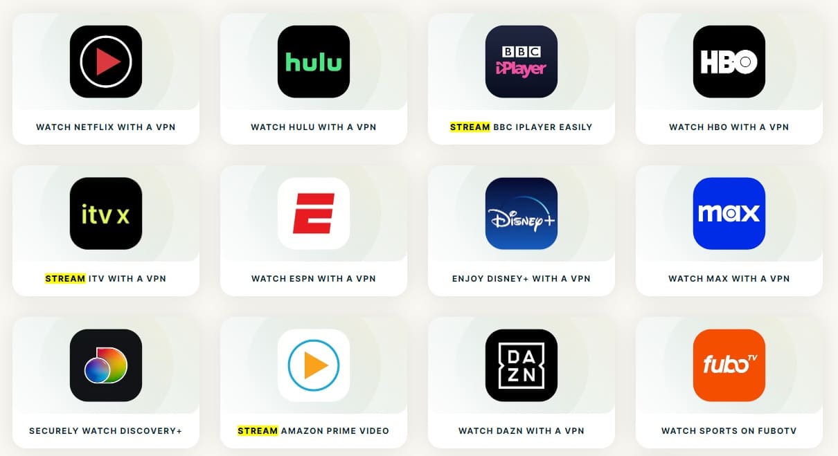 ExpressVPN Streaming