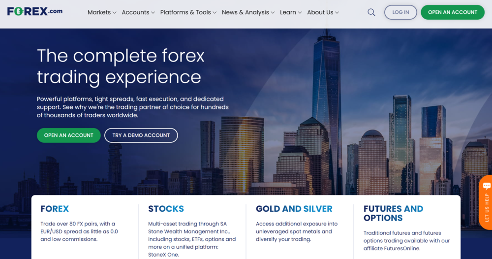Forex.com UK Forex Broker