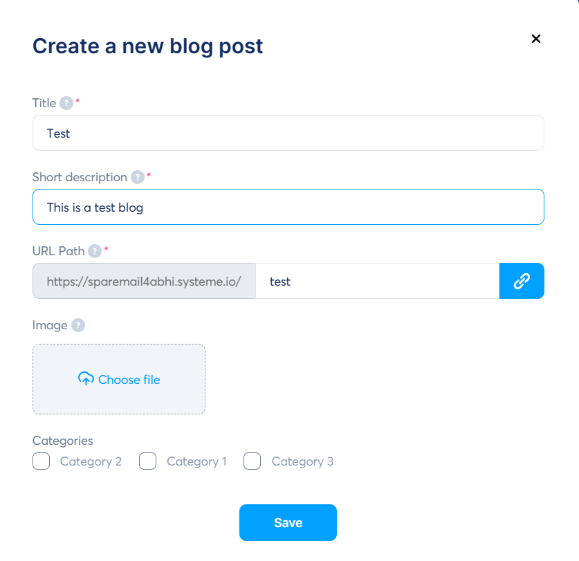 How to Create a Blog Step 5