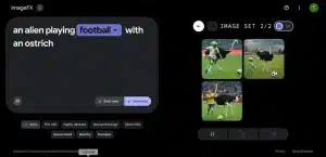 ImageFX, one of the top free GenAI tools for image creation