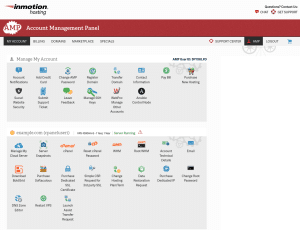 InMotion account management portal