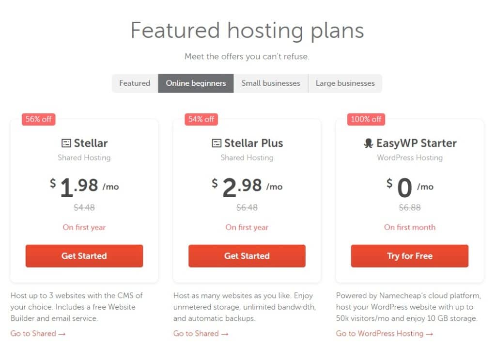 NameCheap-Pricing 