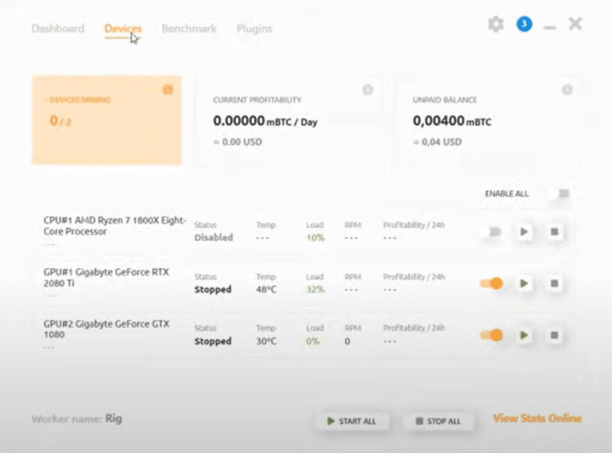 NiceHash Miner