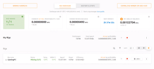 NiceHash QuickMiner