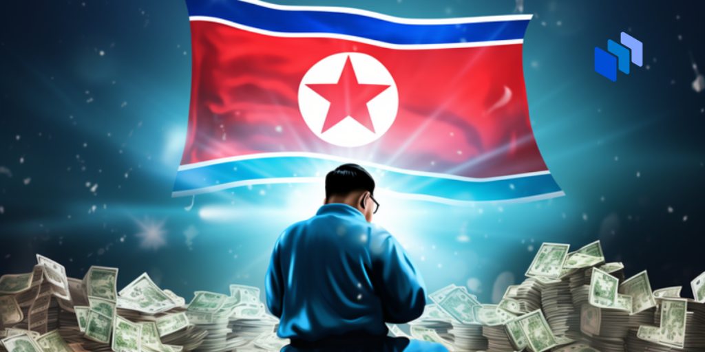 A North Korean man hacking crypto