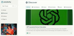 Perplexity AI, a GenAI-powered free research assistant