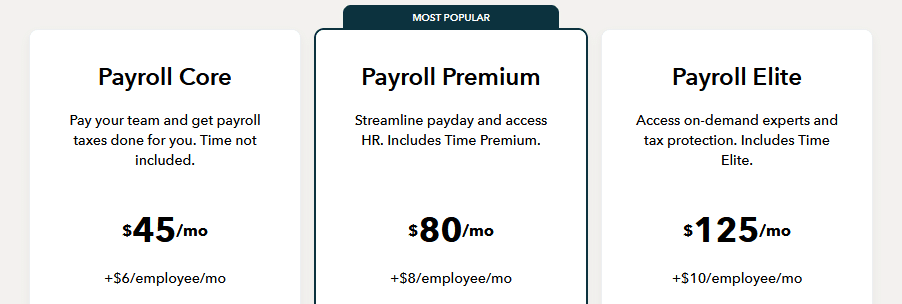 QuickBooks payroll
