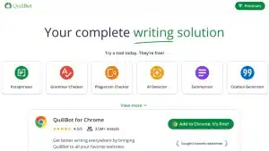 Quillbot writing assistant
