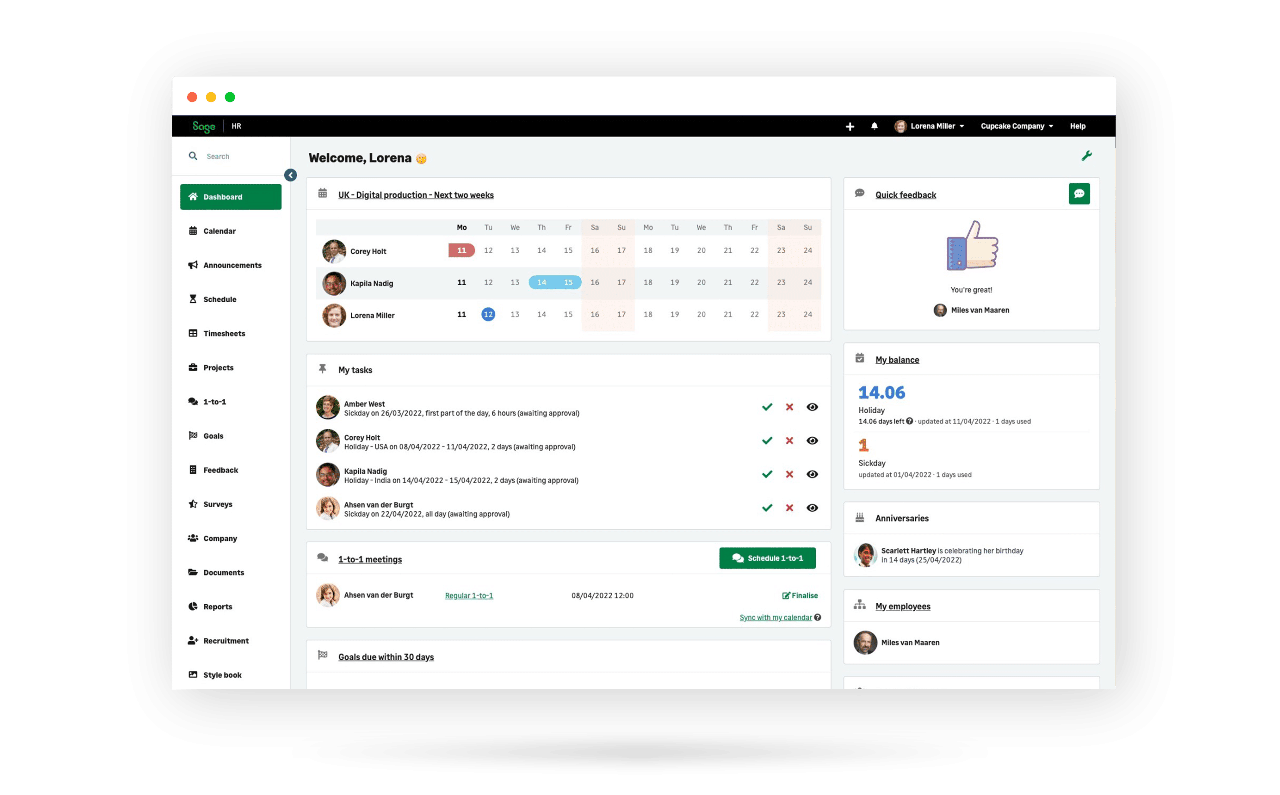 Sage HR