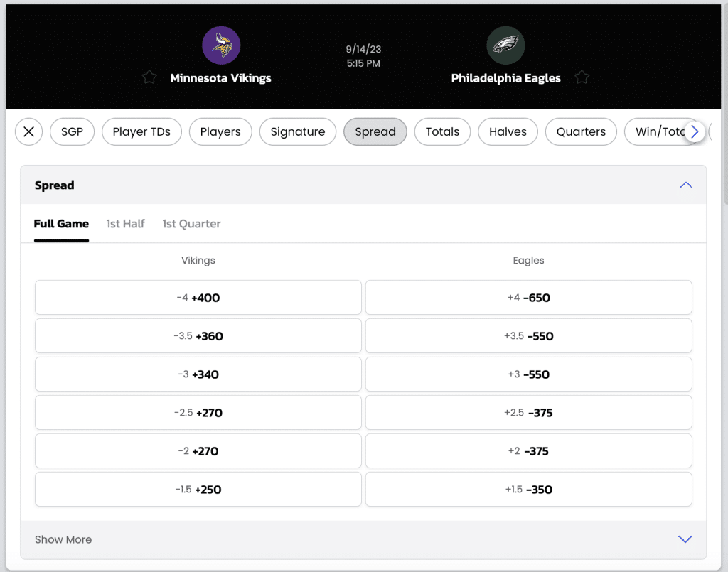 BetMGM Buy Points