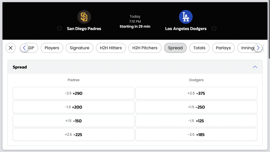 MLB buying runs BetMGM