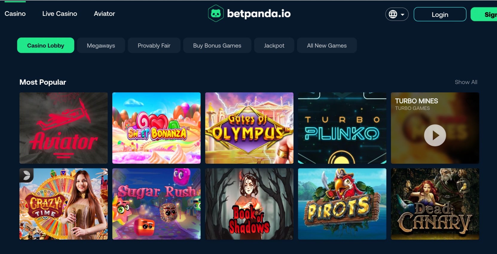 Betpanda.io review 