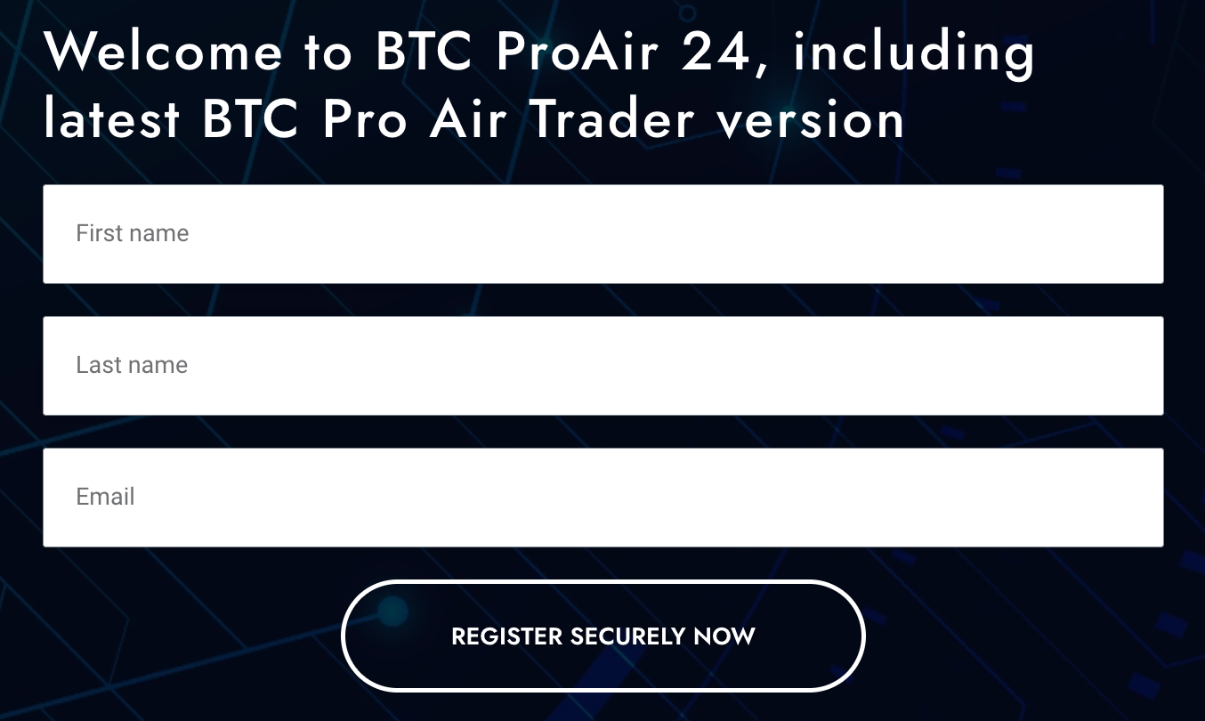 BTC ProAir 24 / BTC Pro Air Trader