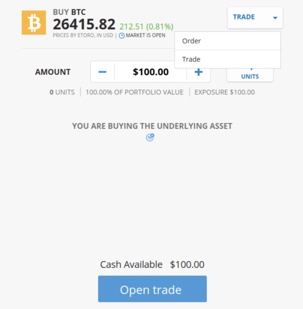 etoro trade vs order