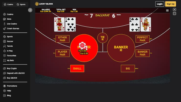 Free Baccarat Games
