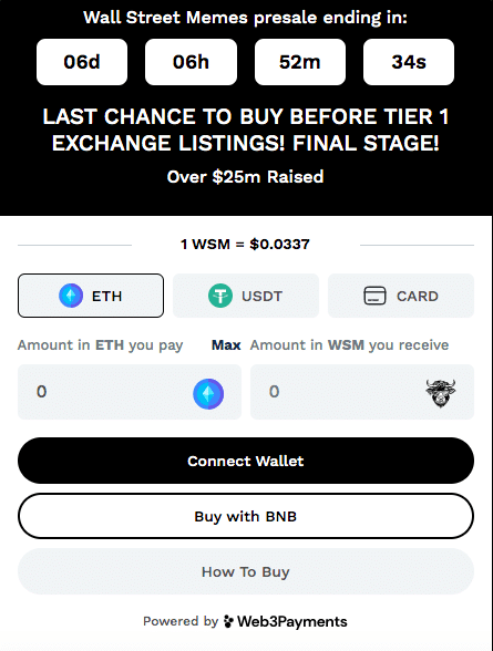 WSM connect wallet