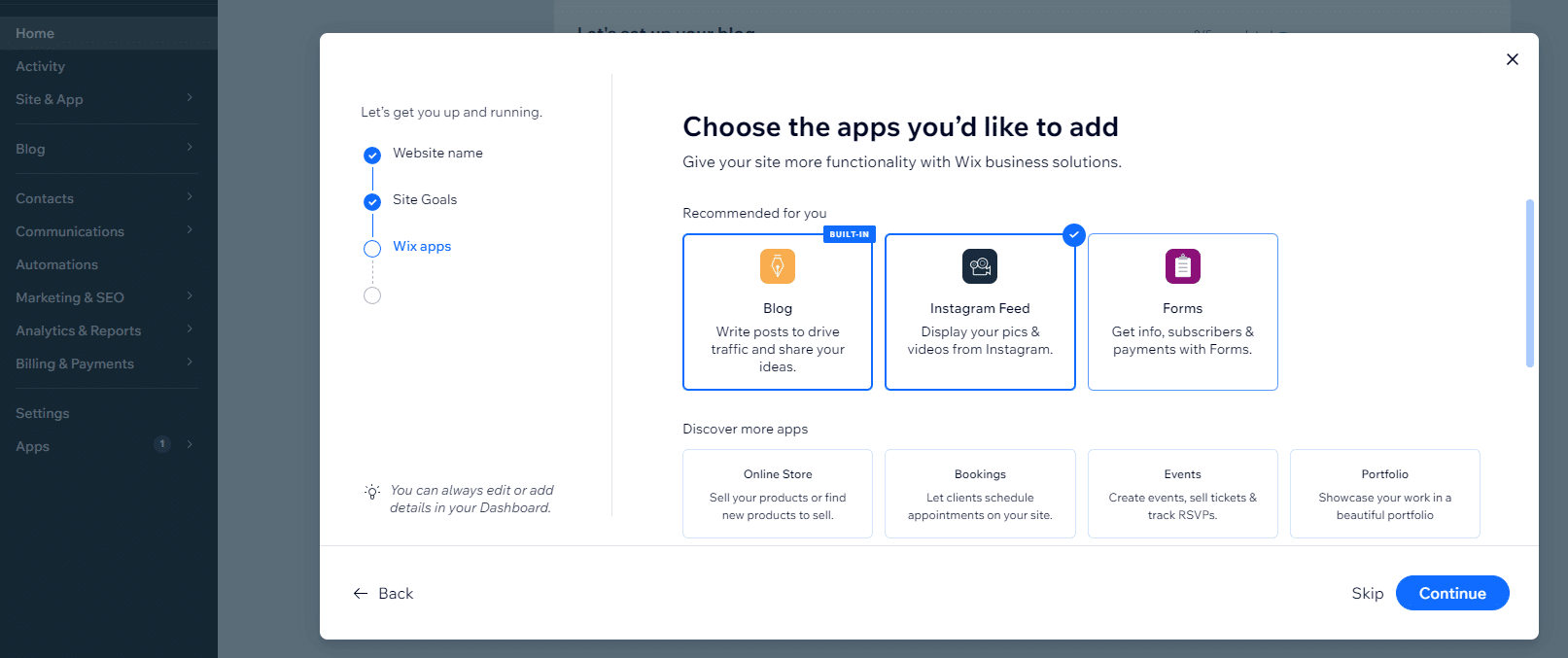 Wix Apps