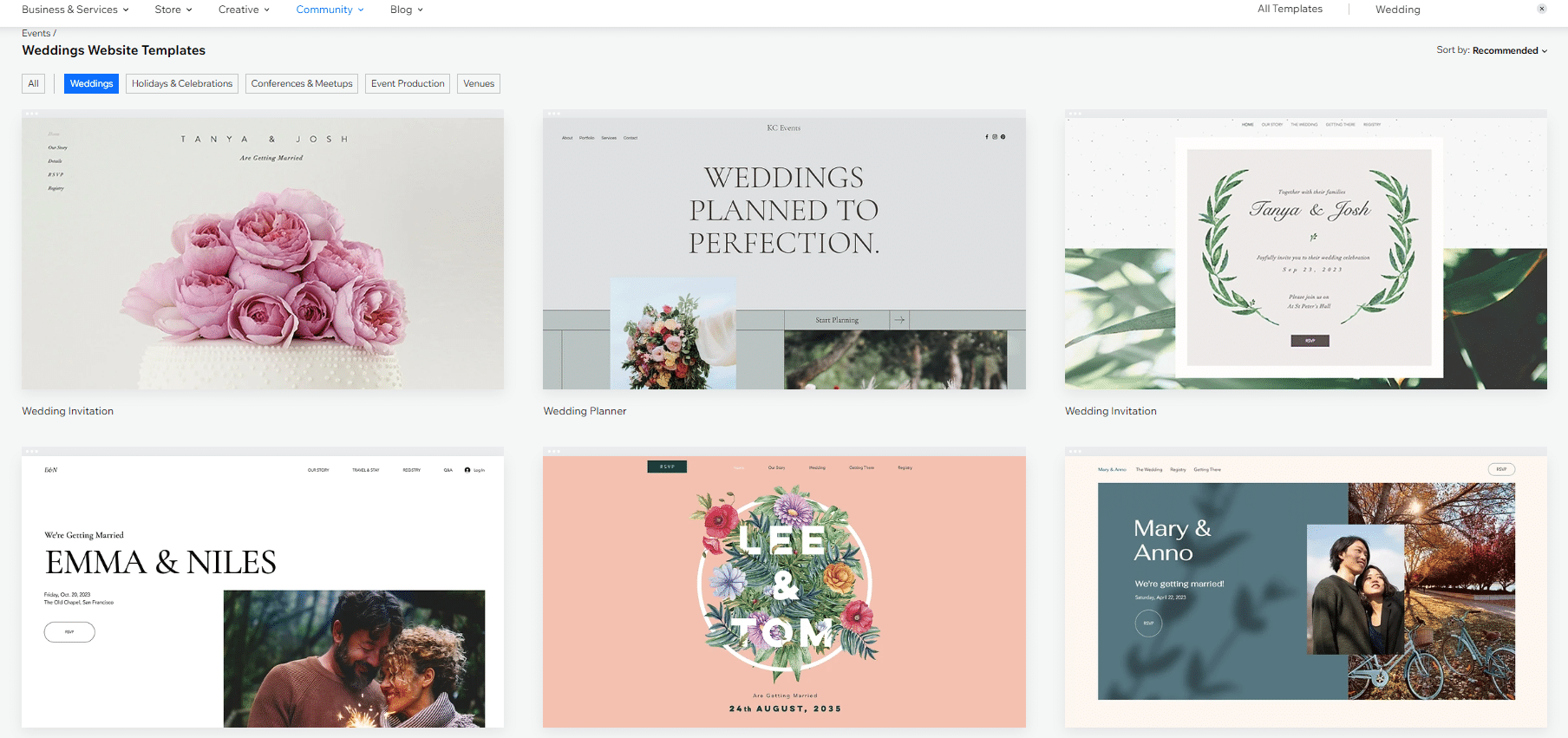 Wix | Best Wedding Website Builder