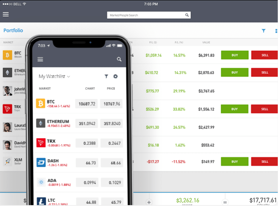 eToro Mobile App