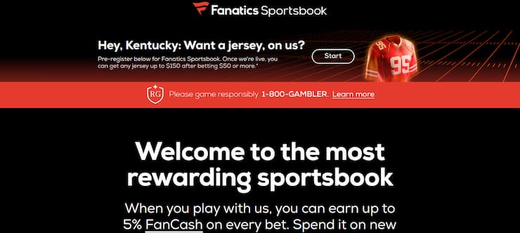 Fanatics desktop site