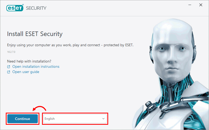 Step 1: Select Your Language