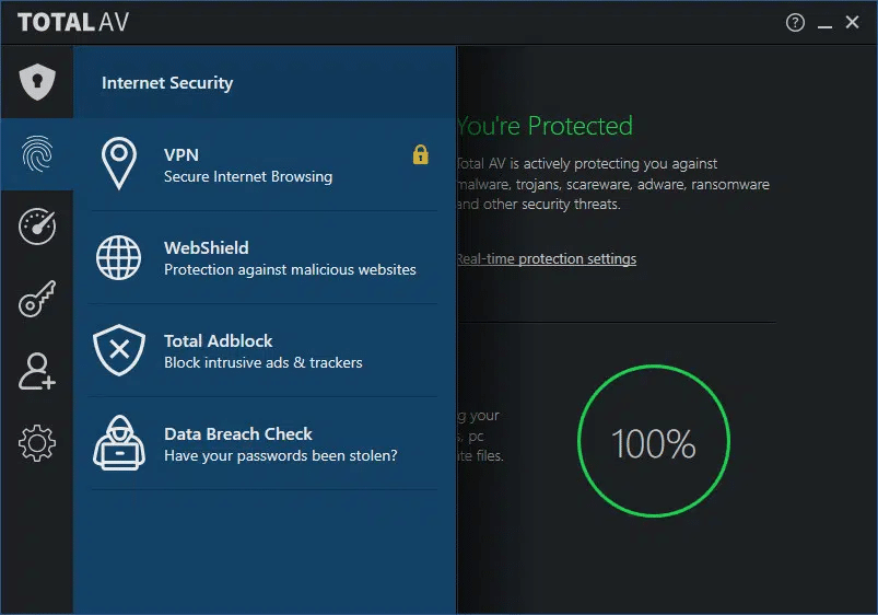 TotalAV — Top VPN Antivirus