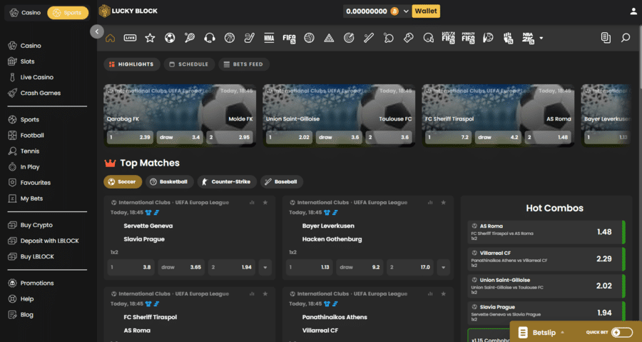 Lucky Block Sportsbook