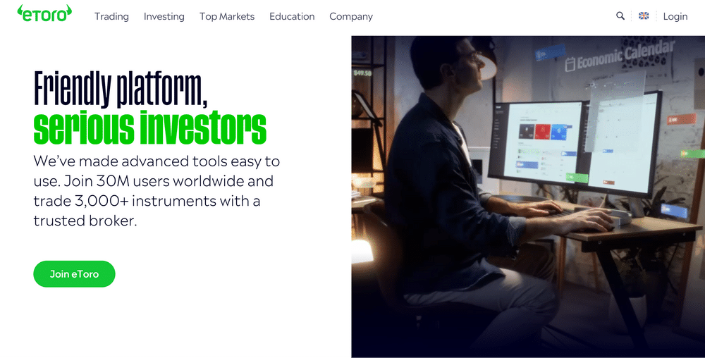 eToro UK Forex Broker