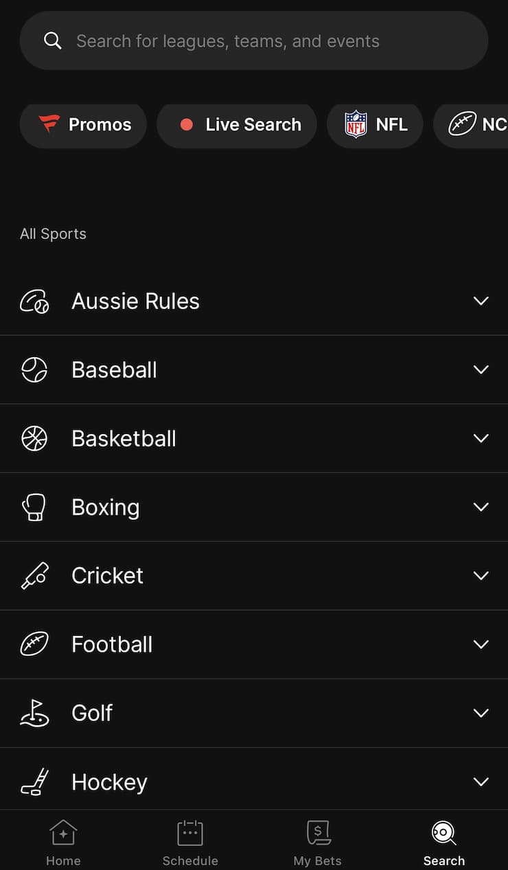 sports markets