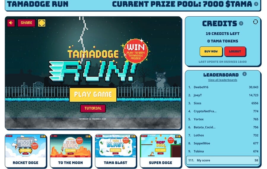 Tamadoge