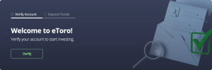 Welcome to etoro banner
