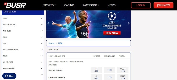 BUSR Sportsbook