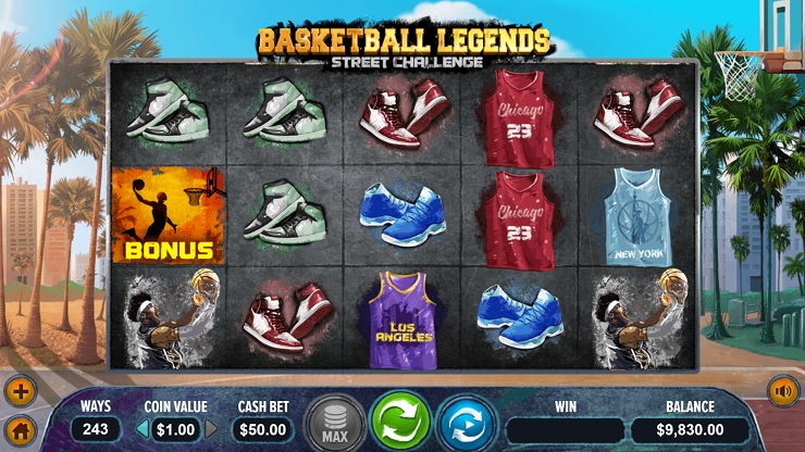 Basketball Legends Street Challenge Online Slot
