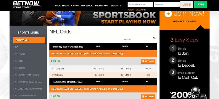 BetNow Sportsbook